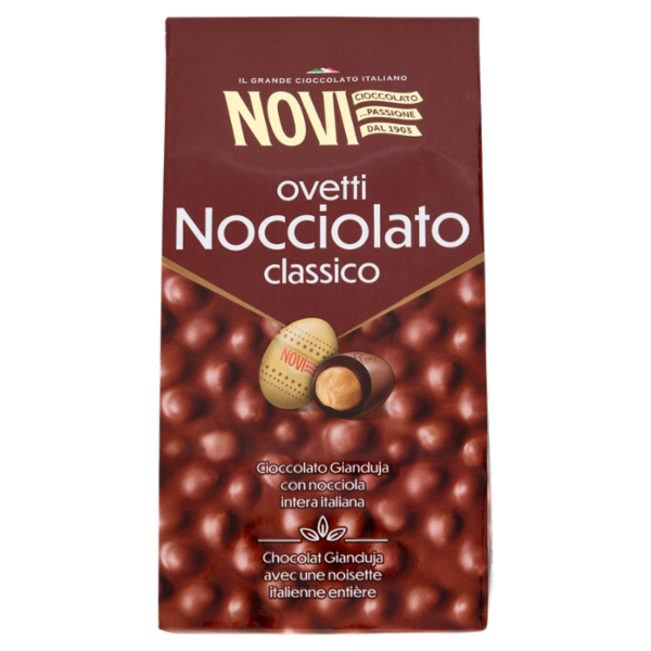Novi ovetti Nocciolato classico Cioccolato Gianduja 160 g