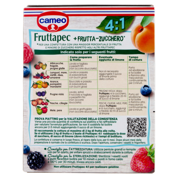 cameo Fruttapec 4:1 2 x 20 g