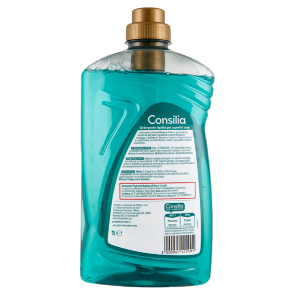 Consilia Detergente per Pavimenti Rugiada di Bosco 1 L