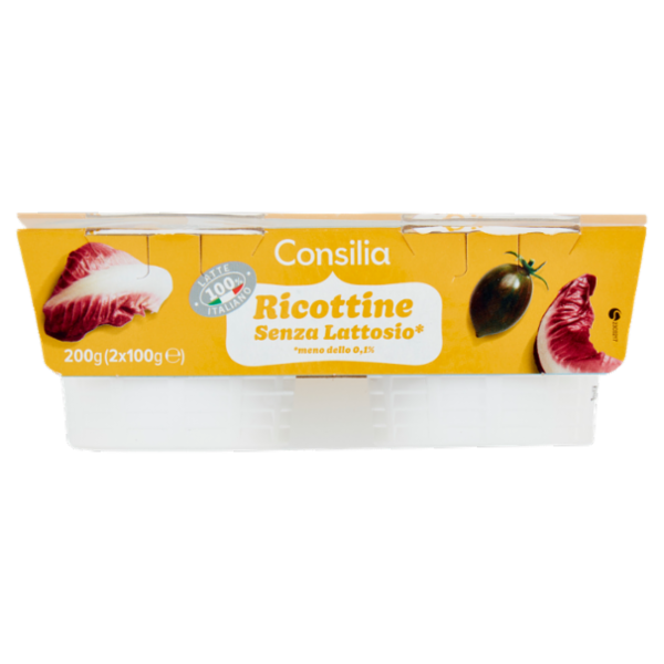 Consilia Ricotta Senza Lattosio 2x100 g