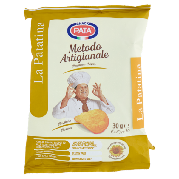 Pata la Patatina Metodo Artigianale Classiche 5 x 30 g