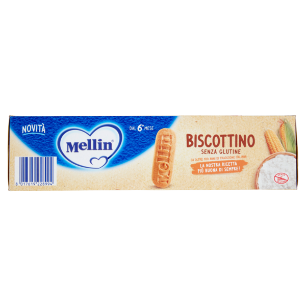 Mellin Biscottino Senza Glutine 2 x 250 g