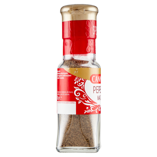 Cannamela Spezie Pepe Nero Macinato 50 g