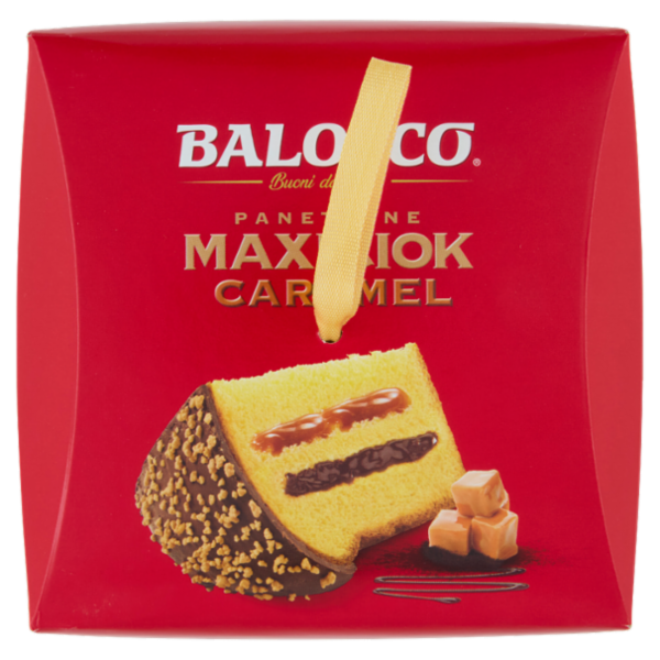 Balocco Panettone Maxiciok Caramel 800 g