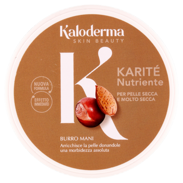 Kaloderma Nutriente Karité Burro Mani per Pelle Secca e Molto Secca 150 ml