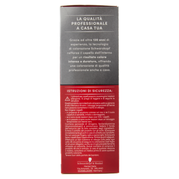 Brillance Colorazione Permanente Intensiva 872 Rosso Intenso Rubino