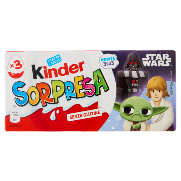 Kinder Sorpresa Star Wars 3 x 20 g