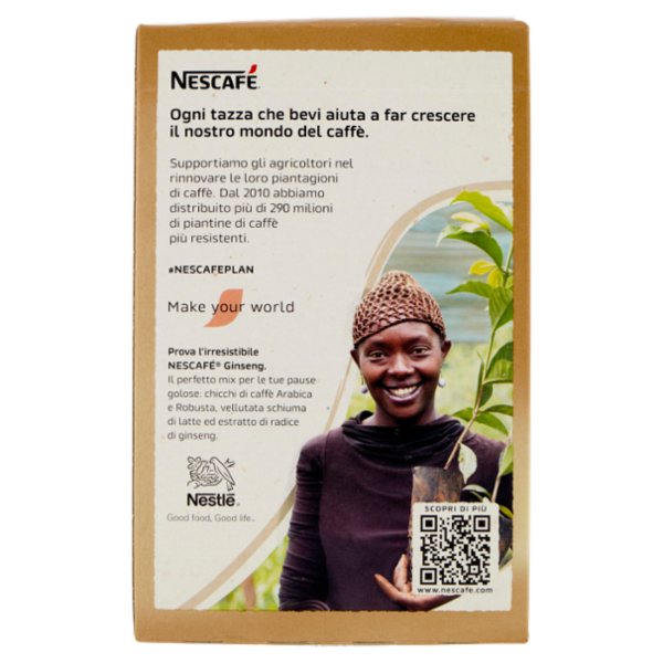 NESCAFÉ Ginseng Caffè Solubile con Ginseng, 10 bustine 70g