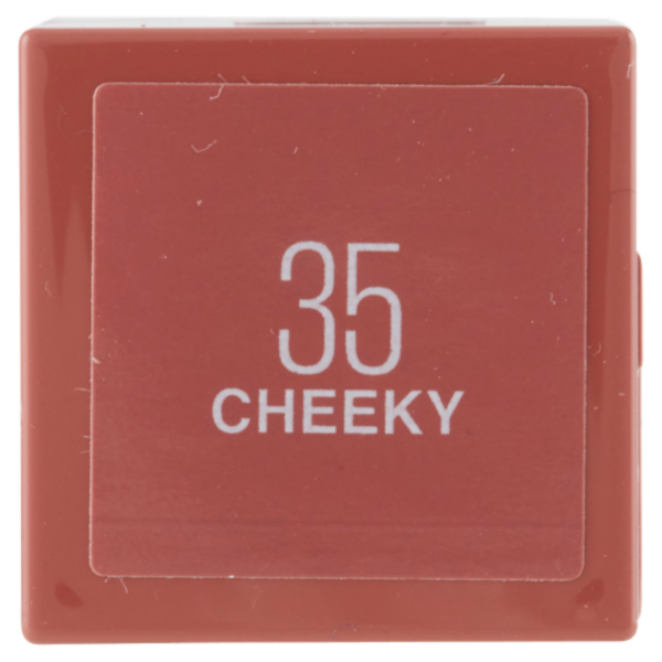 Maybelline New York SuperStay Vinyl Ink Rossetto Liquido a Lunga Tenuta, 35 Cheeky