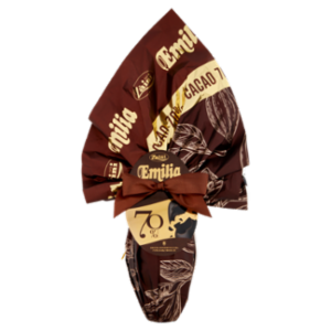 Zàini Emilia Uovo 70% Cacao Cioccolato Fondente Extra 220 g