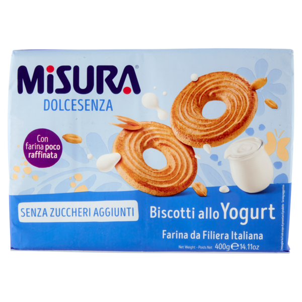 Misura Dolcesenza Biscotti allo Yogurt 400 g