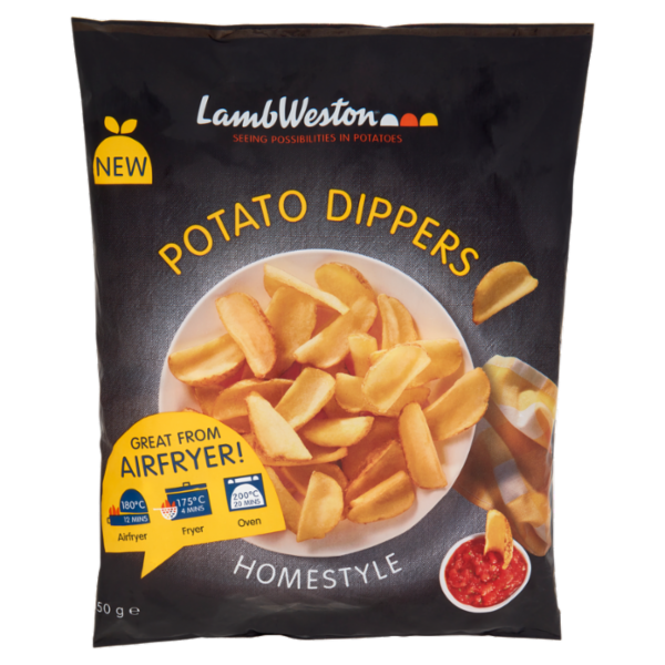 Lamb Weston Potato Dippers Homestyle 650 g