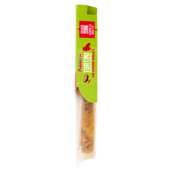 DimmidiSì Tortini Freschi di Verdure con Verdure Grigliate 2 x 80 g