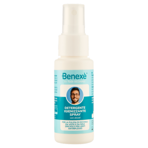Benexè X i Tuoi Occhiali Detergente Igienizzanti Spray con alcool 50 ml