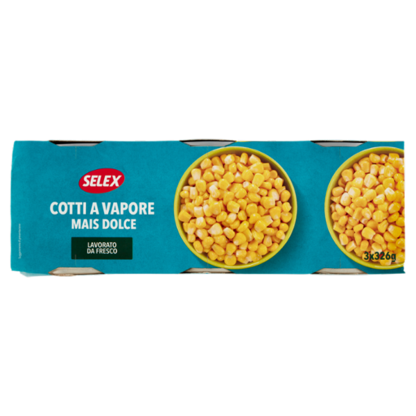 Selex Mais Dolce Lessato 3x326 g