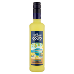 La Terrazza Sul Golfo Limoncello Liquore Di Limone Di Sorrento I.G.P. 500 Ml