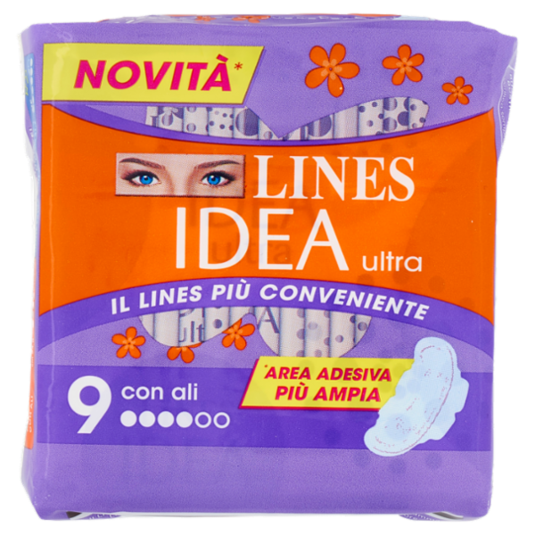 Lines Idea ultra con ali 9 pz