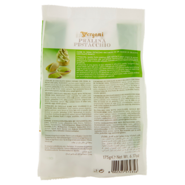 Vergani Le Specialità Pralina Piastacchio 175 g