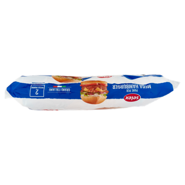 Selex Pane per Mega Hamburger 2 pezzi 220 g