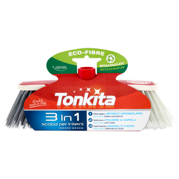 Tonkita 3 in 1 scopa per interni