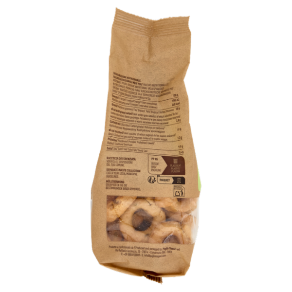 Puglia Sapori I Classici Taralli Specialità ai Semi di Finocchio 250 g
