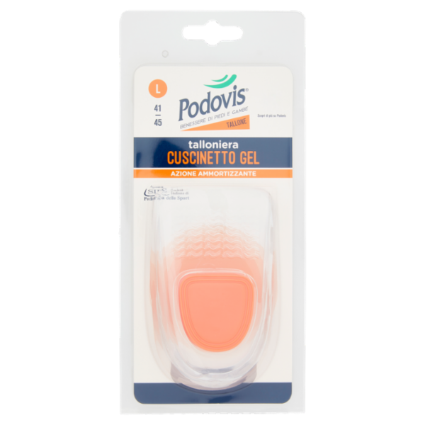 Podovis Tallone talloniera Cuscinetto Gel L 41/45 1 Paio