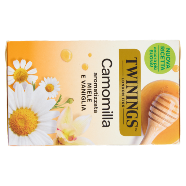 Twinings Camomilla Aromatizzata Miele e Vaniglia 20 filtri 30 g