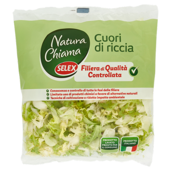Selex Natura Chiama Cuori di Riccia Lavati e Pronti per il Consumo 200 g