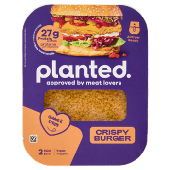 Planted. Crispy Burger 2 Pezzi 180 g