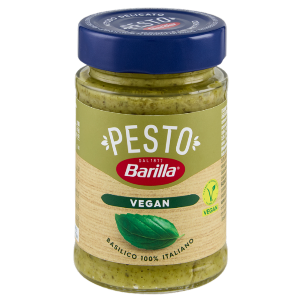 Barilla Pesto Genovese Vegan Condimento e Sugo per Pasta 195 g