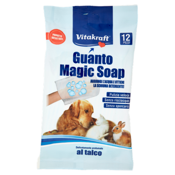 Vitakraft Guanto Magic Soap 12 pz