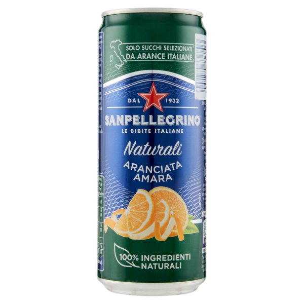 SANPELLEGRINO Naturali Aranciata Amara 33 cl