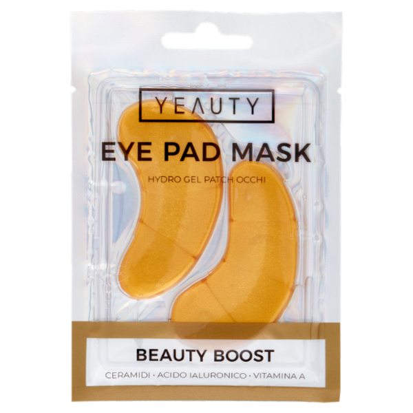 Yeauty Eye Pad Mask Hydro Gel Patch Occhi Beauty Boost 2 pz