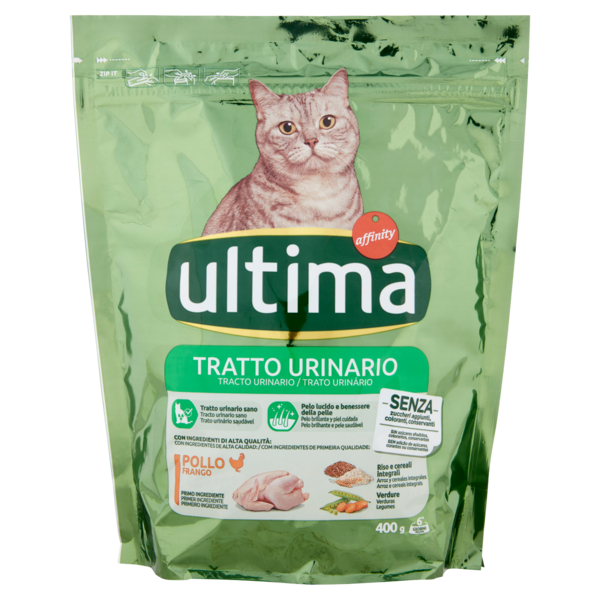 ultima Cat Tratto Urinario Pollo 400 g