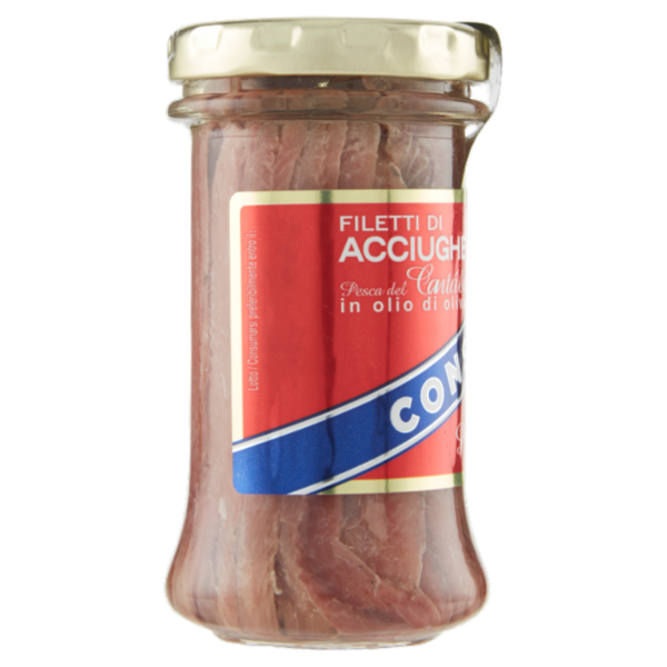 Consorcio Prestige Filetti di Acciughe Pesca del Cantábrico in olio di oliva 100 g