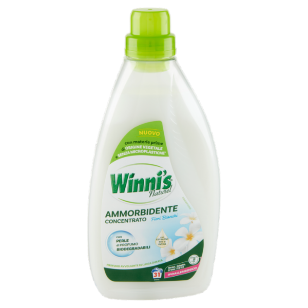 Winni's Naturel Ammorbidente Concentrato Fiori Bianchi 31 Lavaggi 775 ml