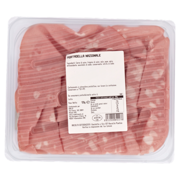Salumeccelso Mortadella Nazionale 120 g