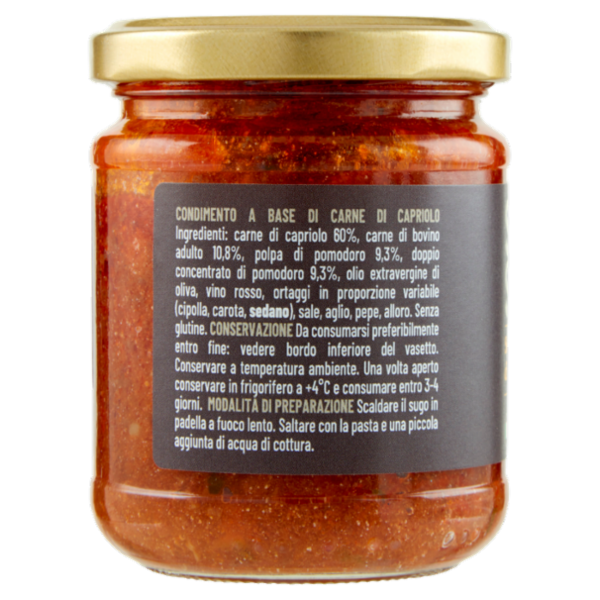 Selex Saper di Sapori Sugo di Capriolo 180 g