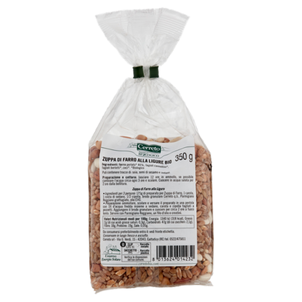 Cerreto i Classici Zuppa di Farro alla Ligure Bio 350 g