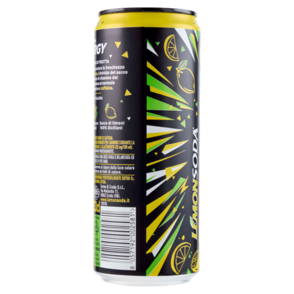 Lemonsoda Energy Lemon 33 cl