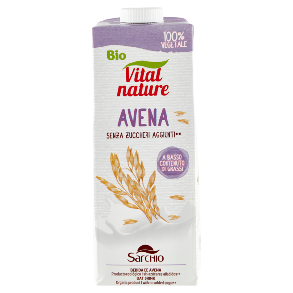 Vital nature Bio bevanda Avena 1000 ml