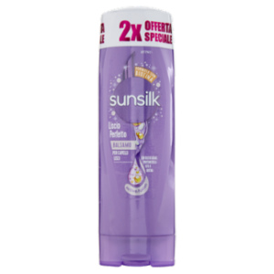 Sunsilk Liscio Perfetto Balsamo Per Capelli Lisci 2 x 200 Ml