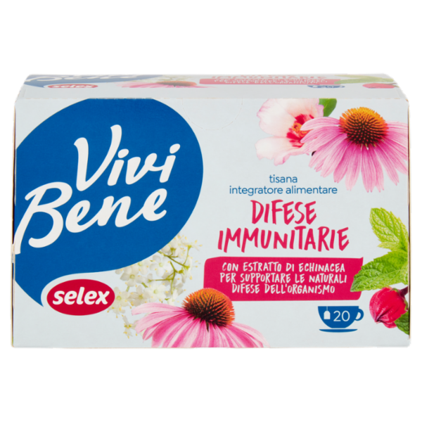 Selex Vivi Bene Tisana Difese Immunitarie 20 Filtri
