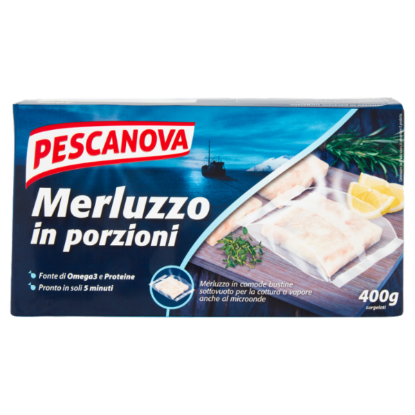 Pescanova Merluzzo in porzioni surgelati 400 g