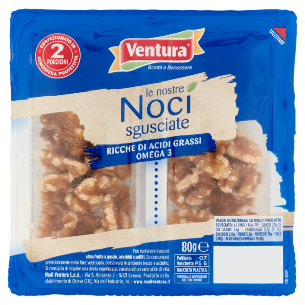 Ventura le nostre Noci Sgusciate 80 g