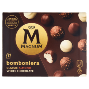 Magnum Bomboniera Classic Almond White Chocolate 12 Gelati 104 g