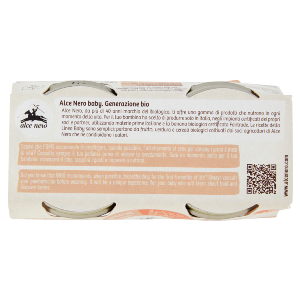 alce nero Omogeneizzato di Pollo 2 x 80 g