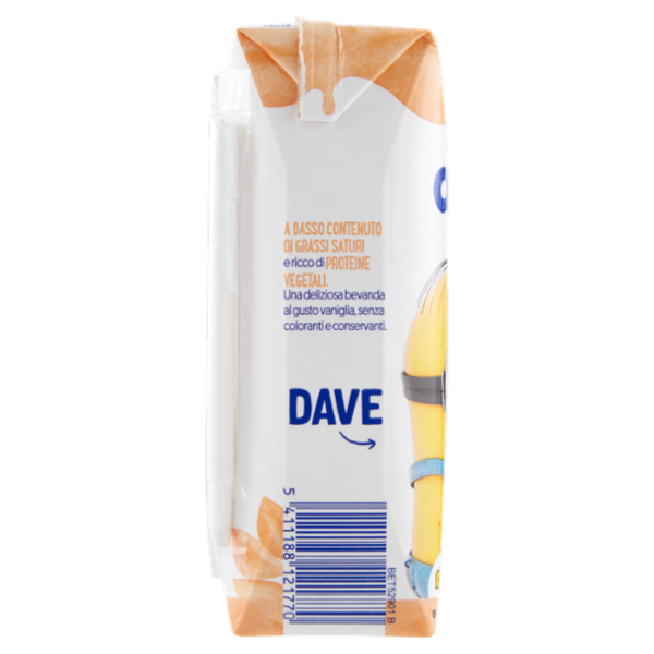 ALPRO Minions, Bevanda Vegetale, Soia Gusto Vaniglia, No Lattosio, Basso in Grassi Saturi, 250 ml