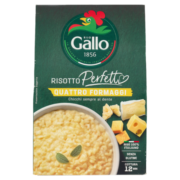 Riso Gallo Risotto Perfetto Quattro Formaggi 175 g