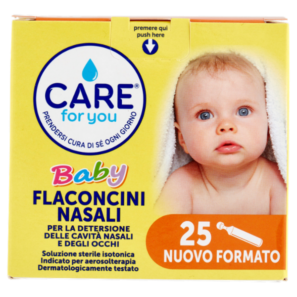 Care for you Baby Flaconcini Nasali 25 x 5 ml